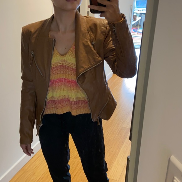 Blank NYC faux leather jacket size Medium - Picture 1 of 3